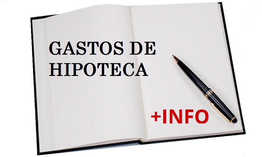 GASTOS DE HIPOTECA